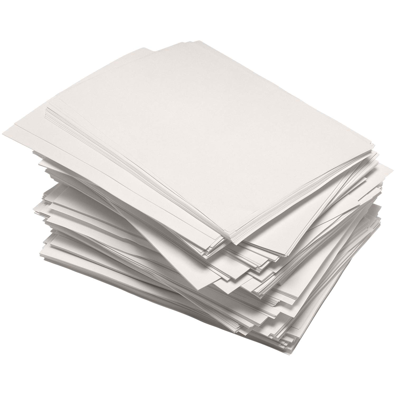 TYH Supplies 50 Pack Newsprint Drawing Paper Printer Friendly Blank 32 lb,  Rough, 8.5 x 11 Inches 8.5 x 11 Inch - 50 Pack