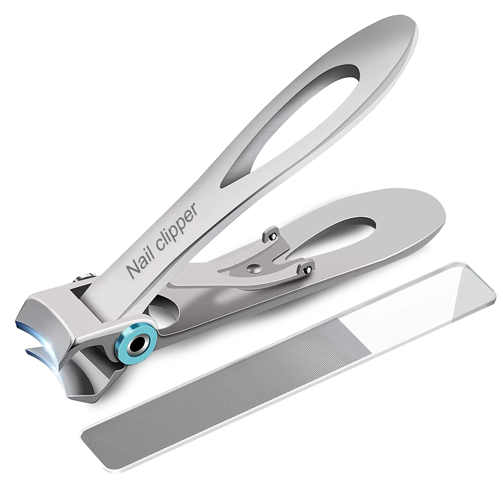 SZHLUX Nail Clippers Ultra Wide Jaw Opening Toenail Clippers Set