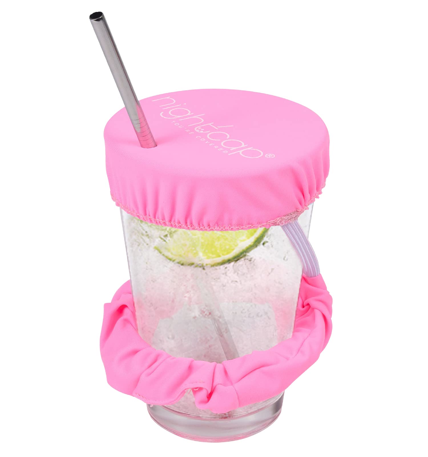 NightCap Drink Cover Scrunchie Reusable Spiking Prevention Scrunchie