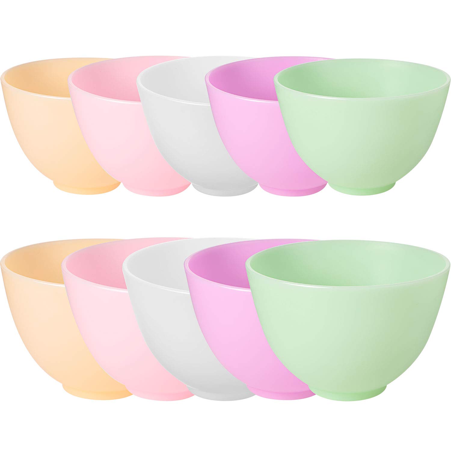 Silicone Facial Mud Bowl Diy Face Mixing Bowl For Home Salon - Temu