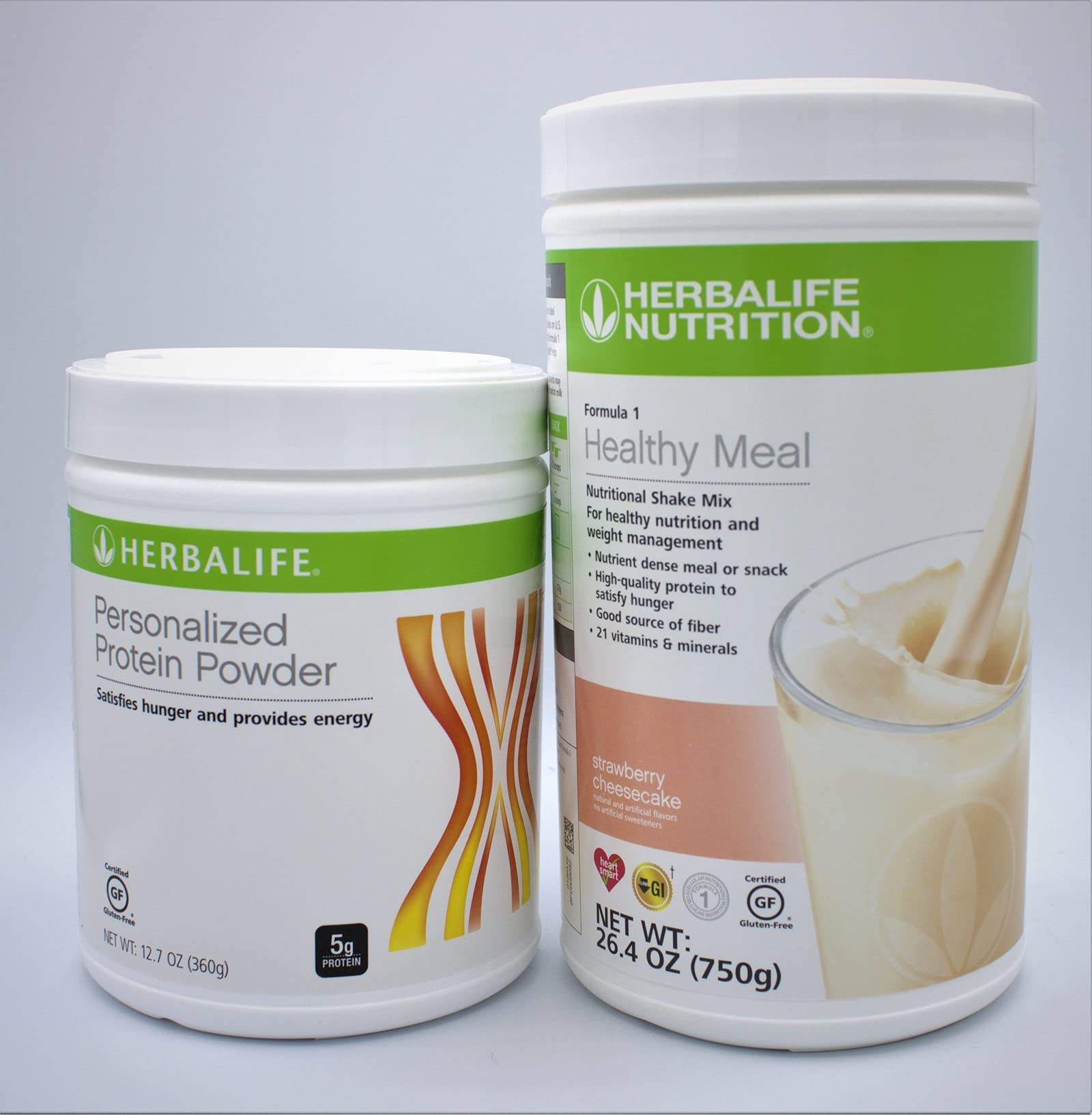HERBALIFE (Duo) Formula 1 Healthy Meal Nutritional Shake Mix