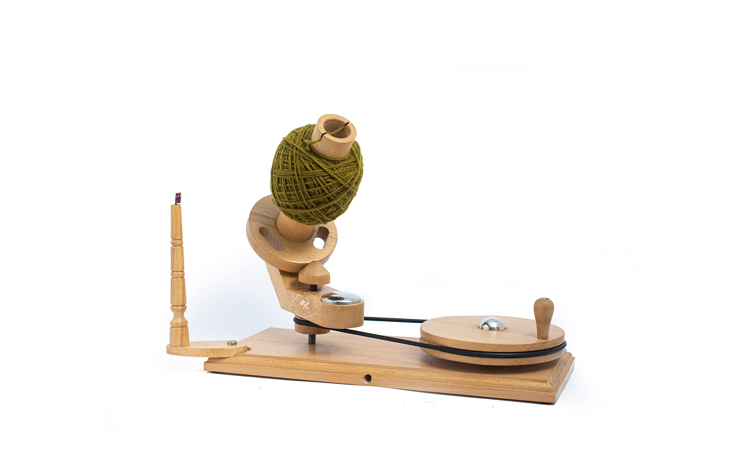 Unique Arts Yarn Winder Handmade - Large Yarn Winder for Knitting  Crocheting Handcrafted - Heavy Duty Natural Ball Winder (Beech Wood). (Yarn  Winder