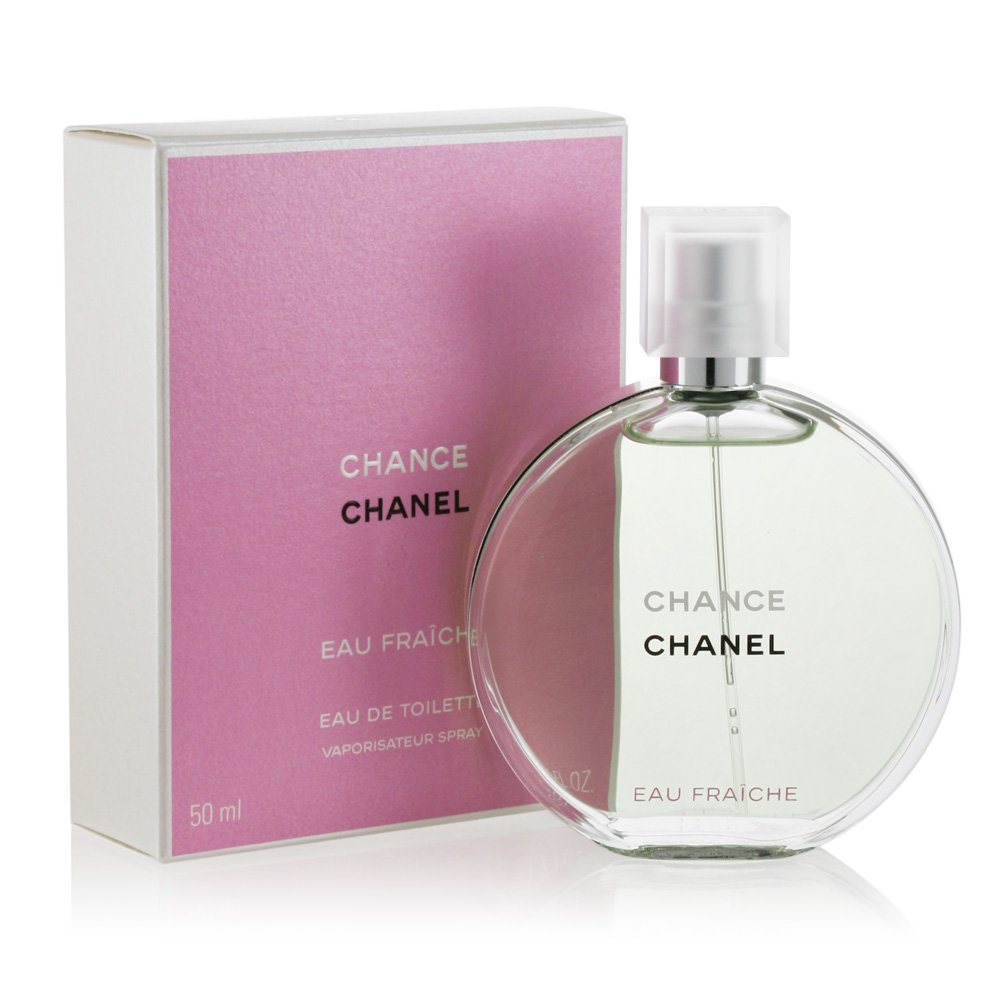 Chance Eau Fraiche by Chanel for Women, Eau De Toilette Spray, 1.7