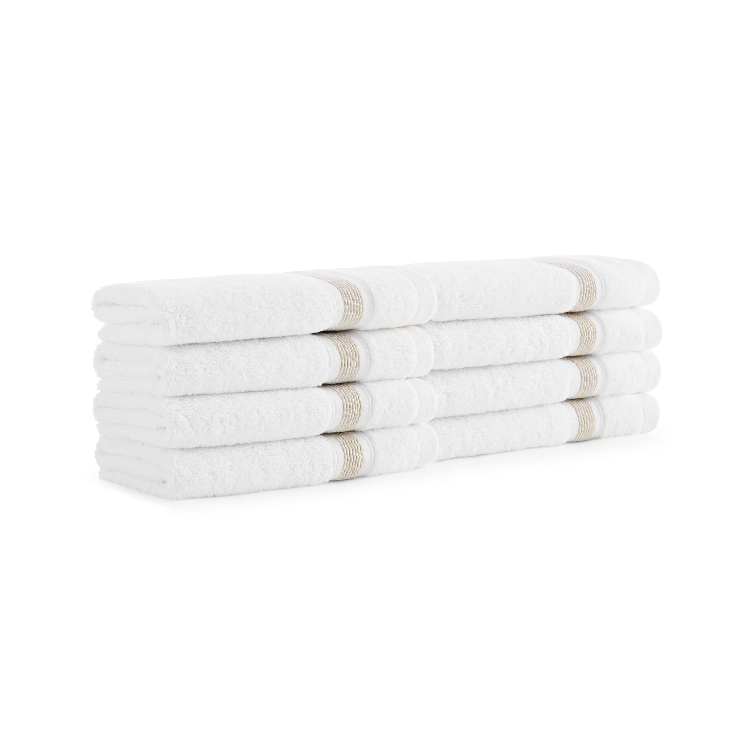 Luxury Turkish Hand Towels, 4-pack, 18x32, 600 GSM, Soft, Plush