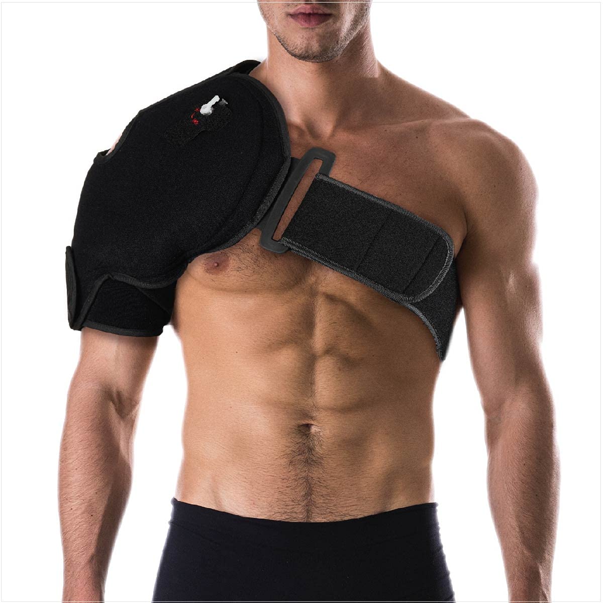NatraCure Hot or Cold Therapy Shoulder Ice Pack Wrap, Shoulder Brace for  Shoulder Pain Relief - (Heating