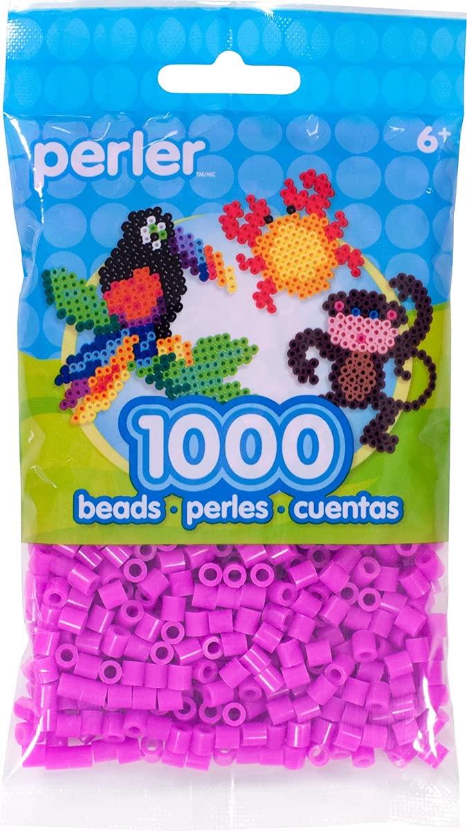 Perler 80-15257 Bulk Fuse Beads for Craft Activities, 1000pcs