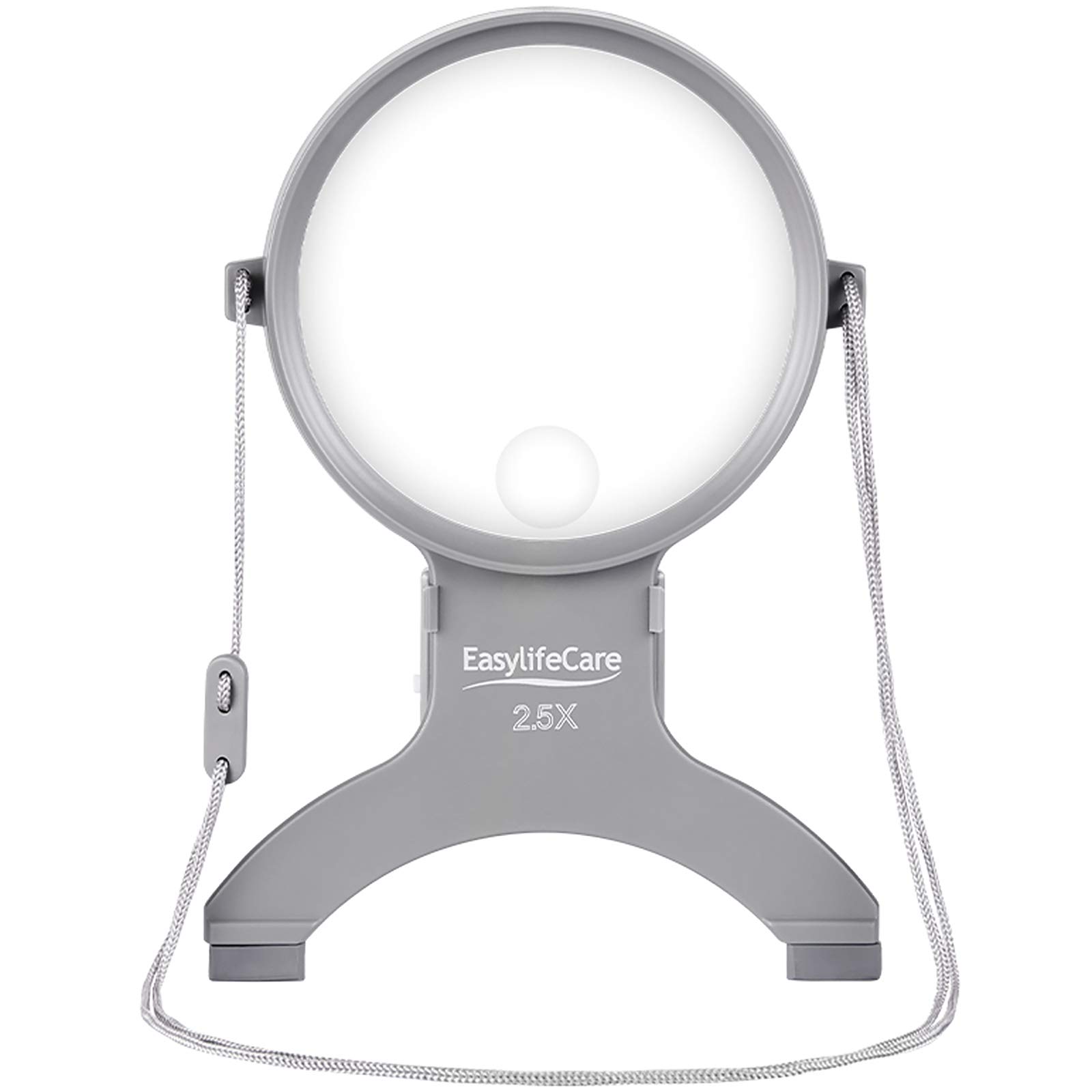 Magnifying Glasses with Light, Hands-Free Neck Magnifier for Reading Sewing  C