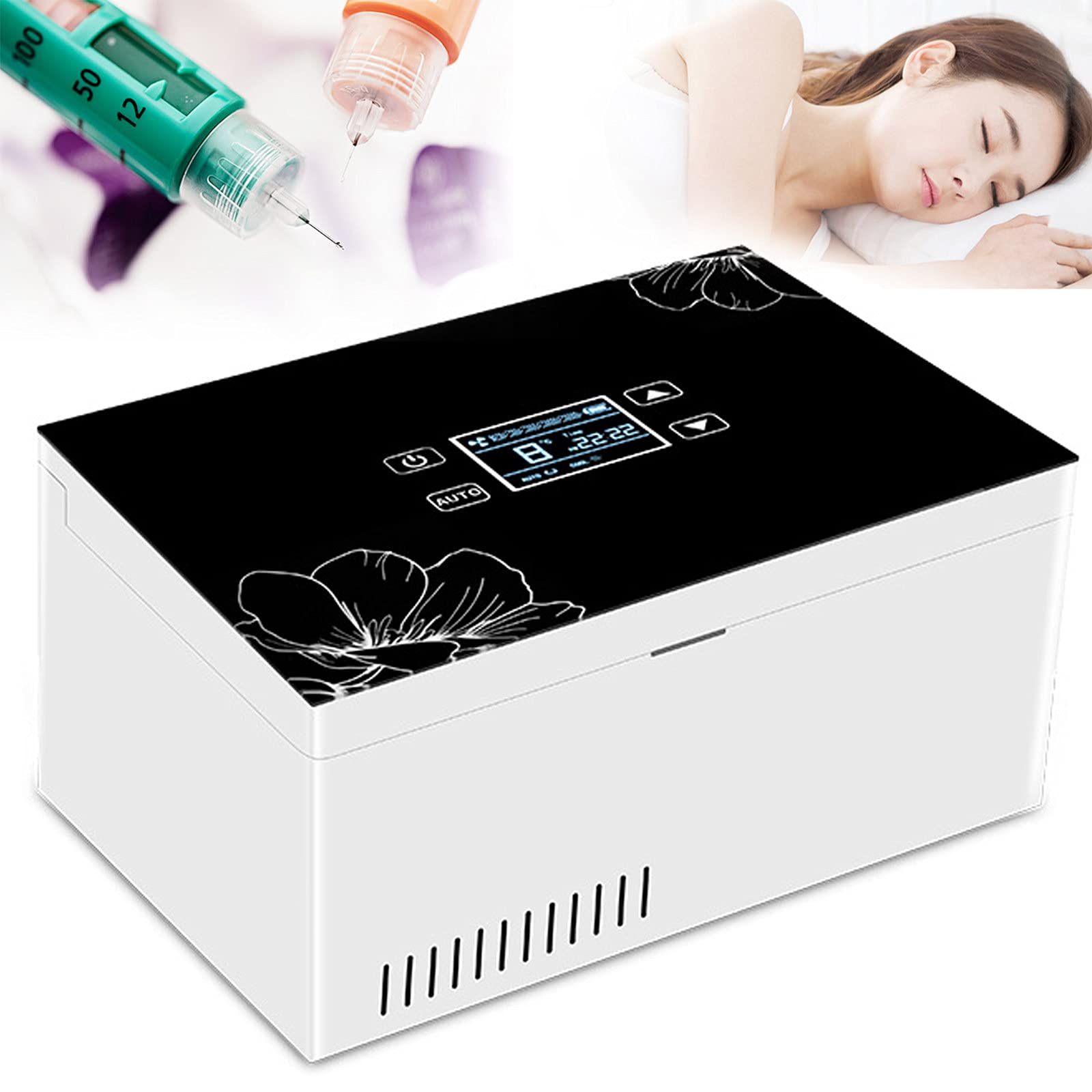 UIBAO Portable Fridge Insulin Refrigerated Box Intelligent Operation