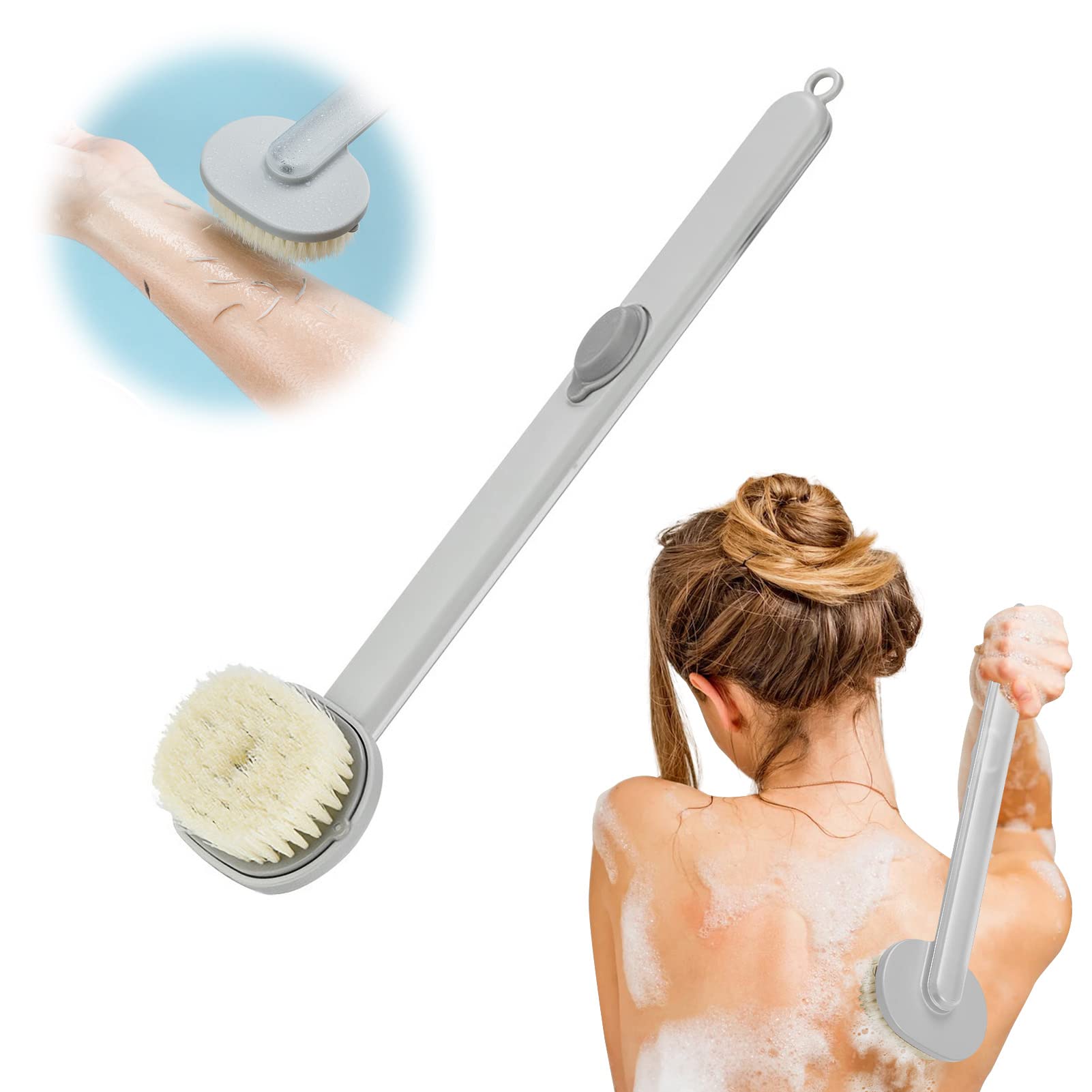 Household Soft Bristle Cleaning Brush with Soap Function