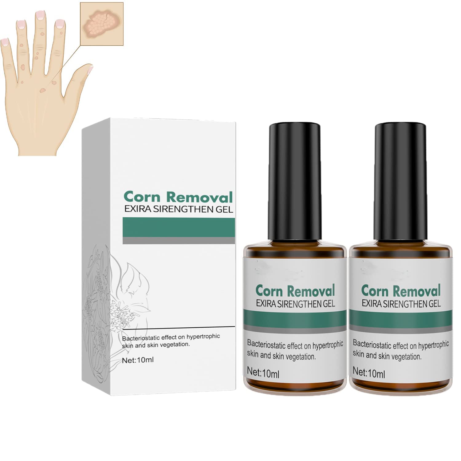 FootPro Corn Removal Extra Strengthen Gel Cornoff Extra Strengthen Gel