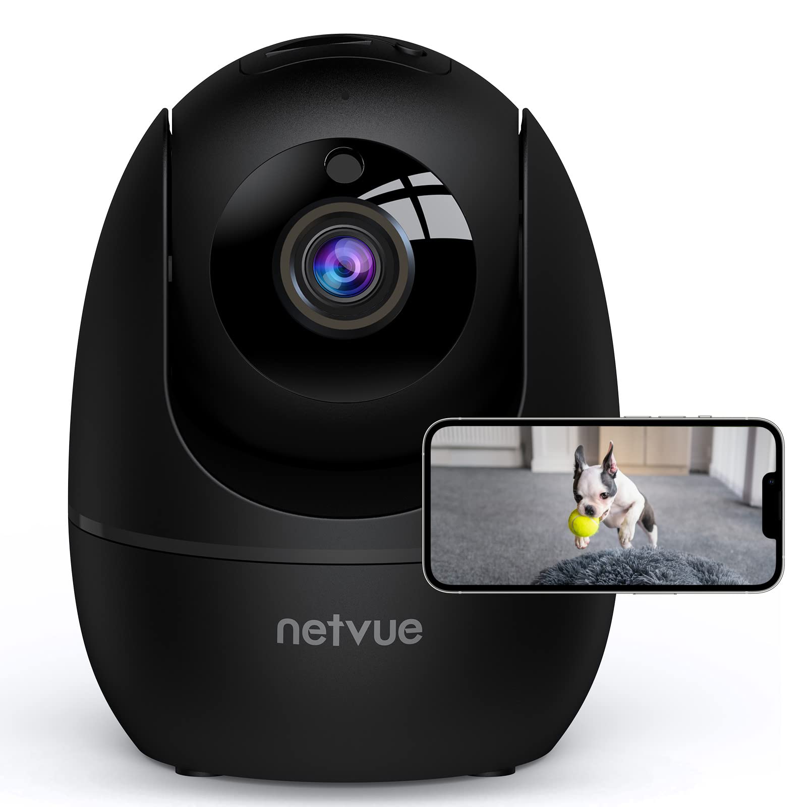 Pet Camera, Netvue 1080P Home Camera 2 Way Audio and Jordan