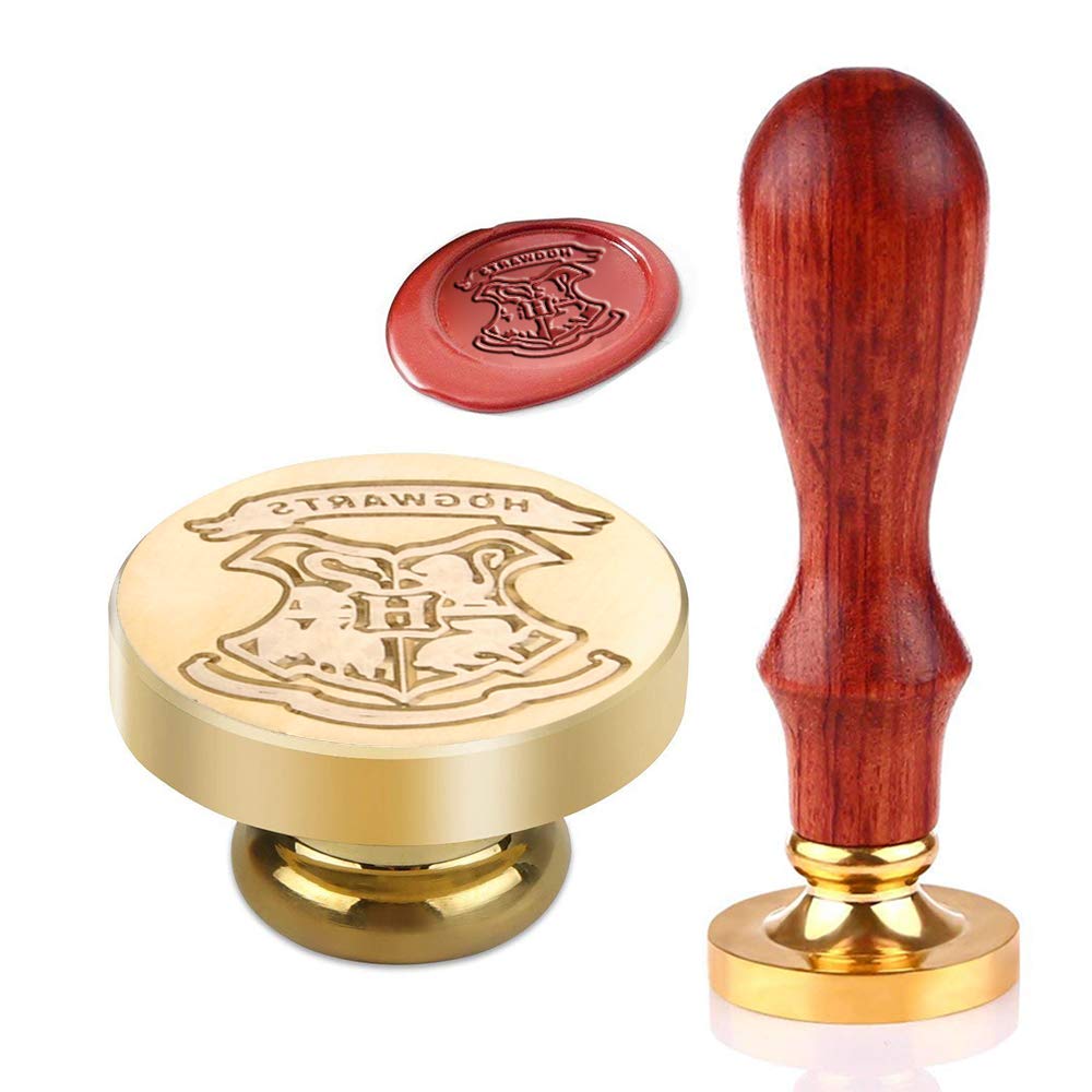 Harry Potter Wax Seal Craft Pure Brass Stamp With Wood Handle