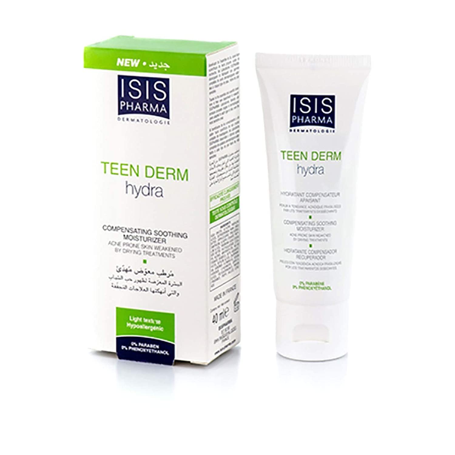 ISIS Pharma Teen Derm Hydra Compensating Soothing Moisturizer 40ml 