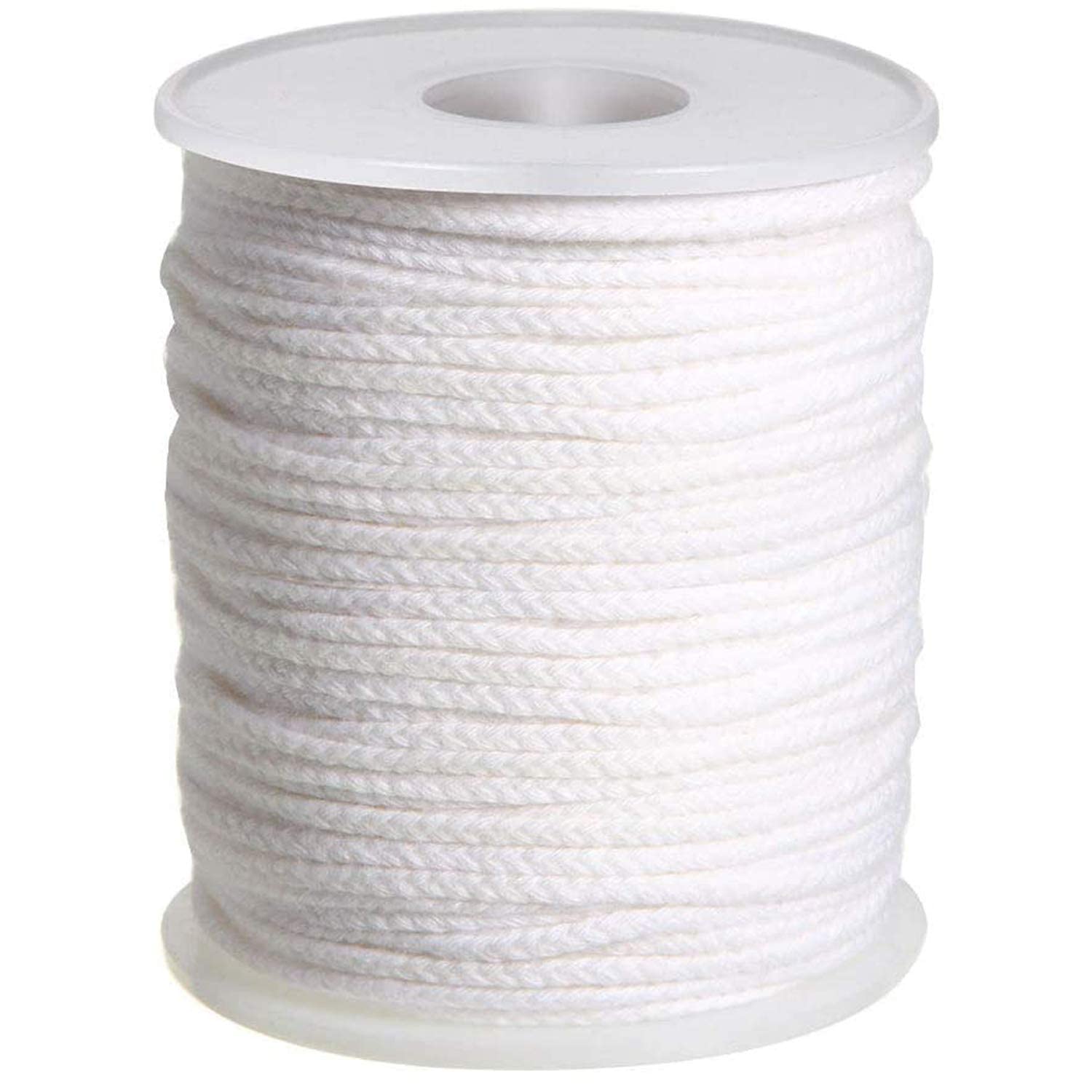 200 Feet Braided Candle Wicks 100% Cotton 24 Ply Wicks for Candle Making,  Replacement Wicks for Candle DIY Candle Wick Only