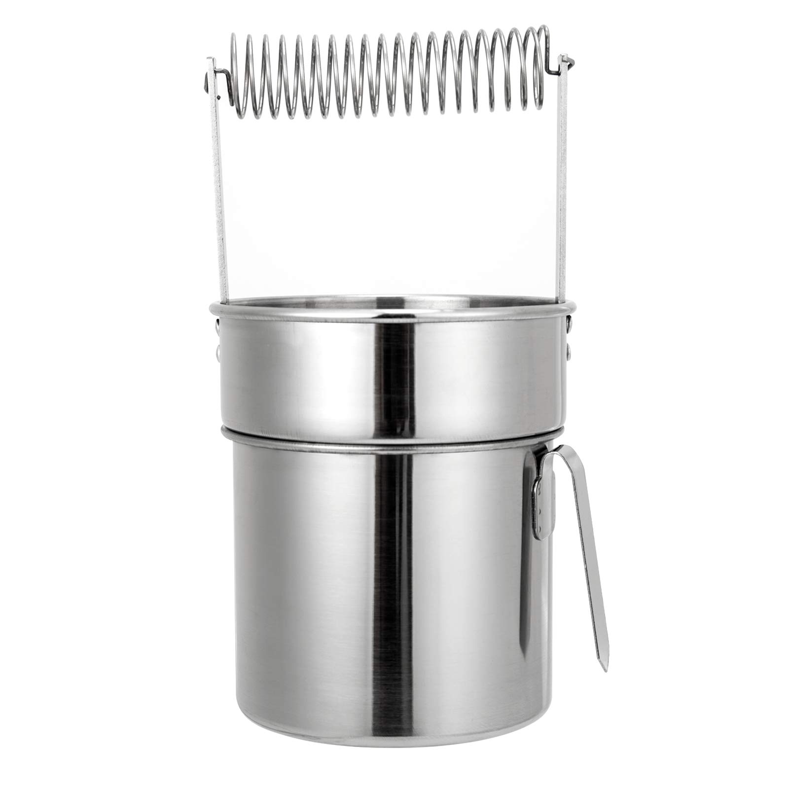 MyLifeUNIT Paint Brush Washer Airtight Stainless Steel Brush