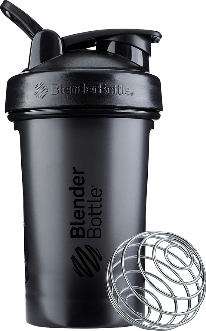 Blender Bottle Classic with Loop Black 20 oz (600 ml)
