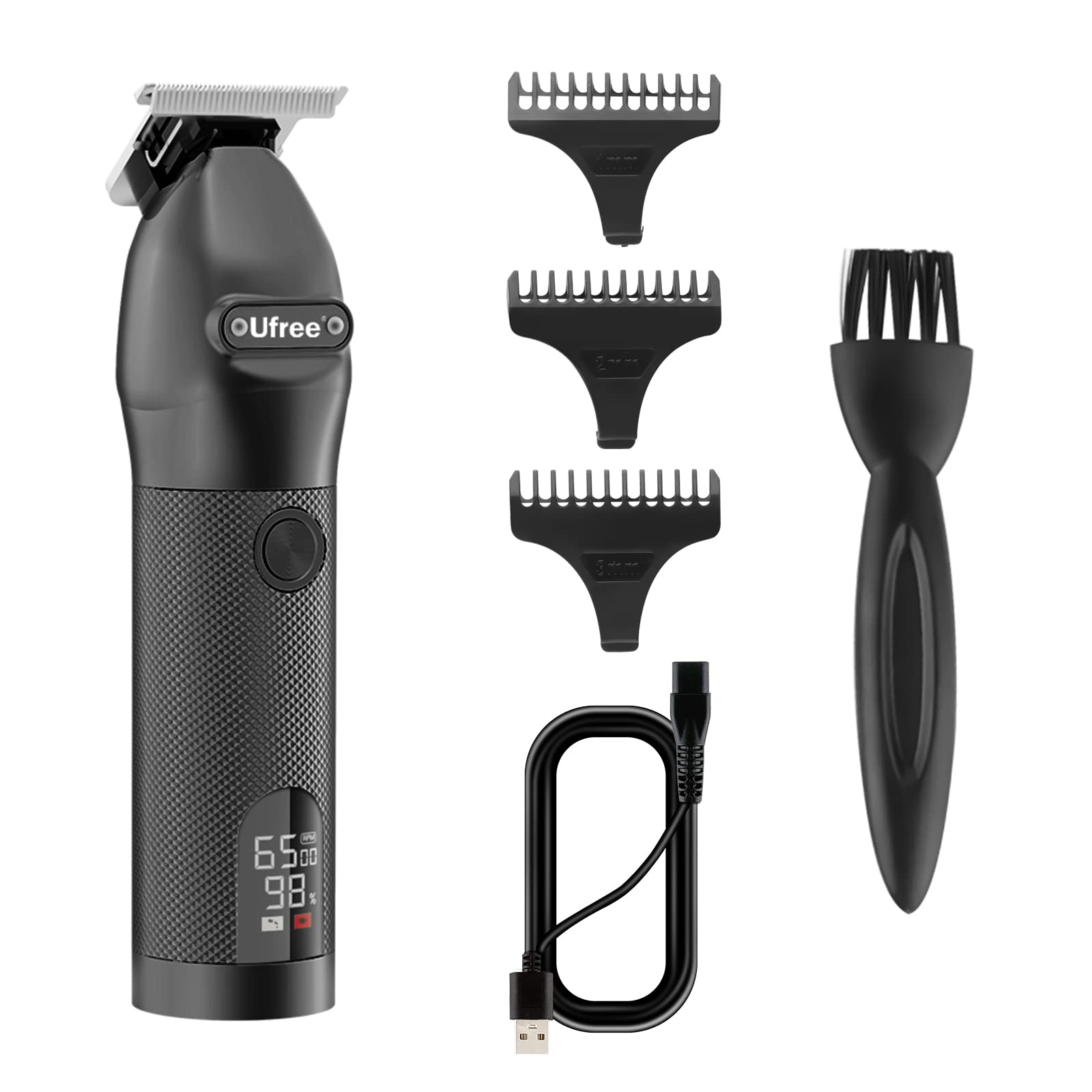 Professional Hair Clippers for Men, Cordless Zero Gapped T-blade