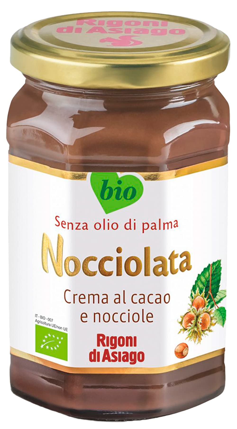 Rigoni Di Asiago Nocciolata DAIRY FREE Organic Hazelnut & Cocoa