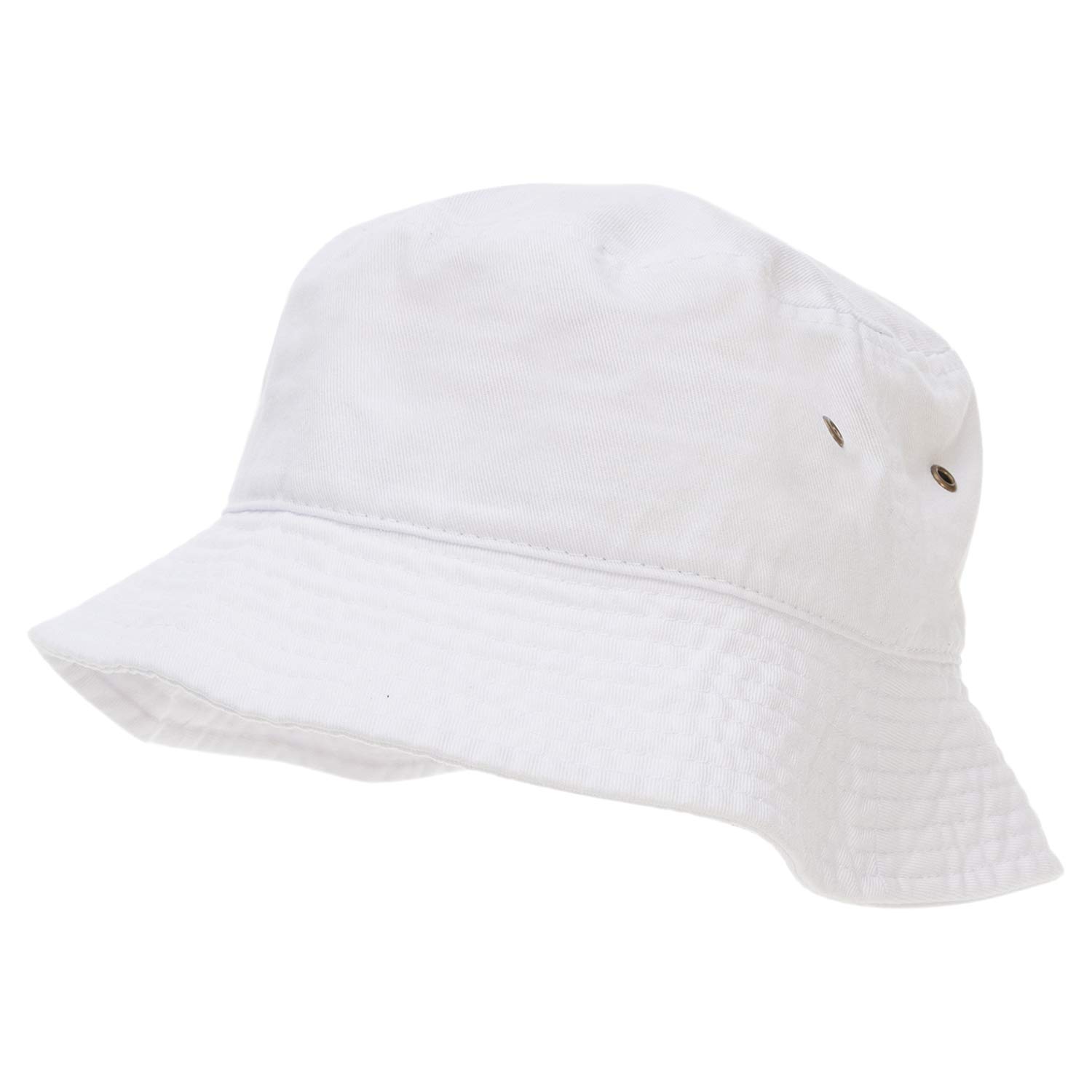 Bandana.com 100% Cotton Bucket Hat for Men, Women, Kids - Summer Cap  Fishing Hat Large