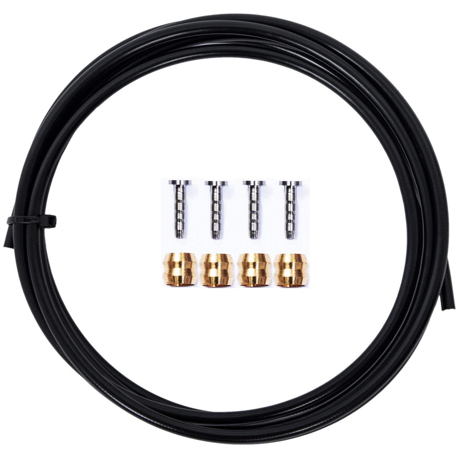 2500mm Bicycle Hydraulic Brake Hose Kit - Complete Shimano BH59 Replacement Set