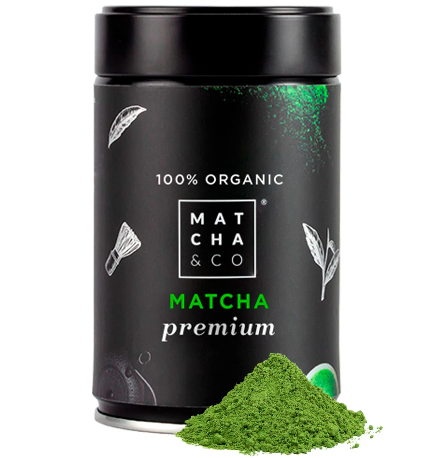 Ceremonial Grade-A Matcha: Japanese Green Tea Powder