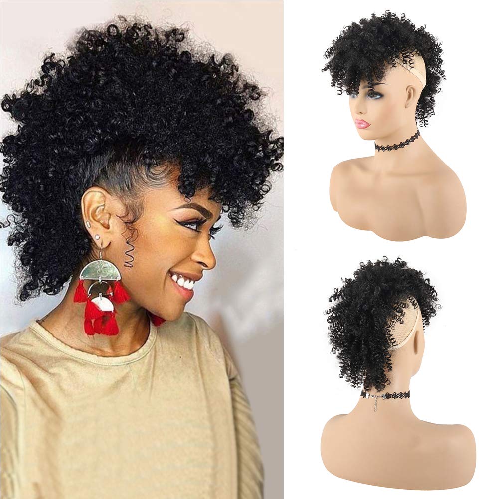 Afro Puff Drawstring Ponytail Kinky Curly Synthetic Hair Chignon Bun  Extension | eBay