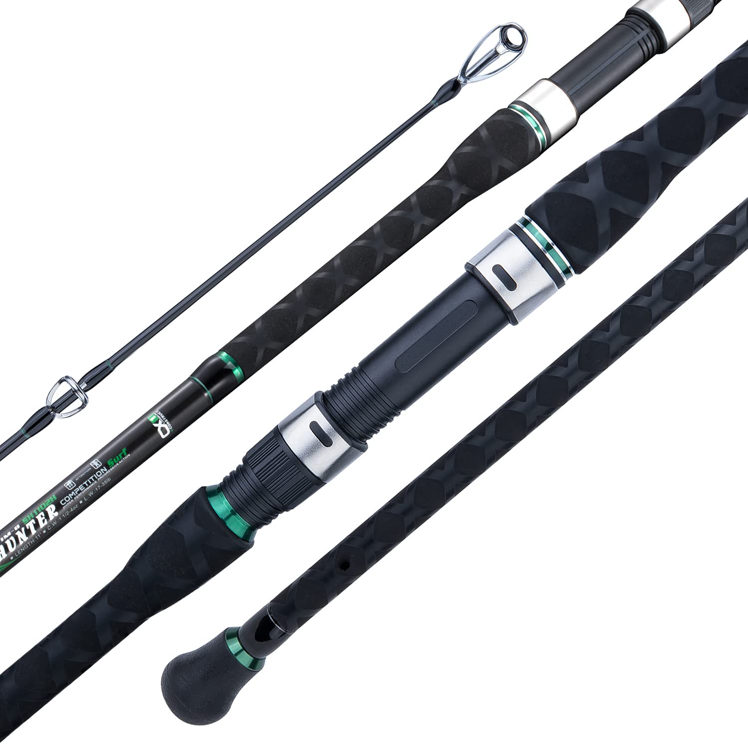 BERRYPRO Light Surf Spinning Rod Striper Fishing Rod Striped Bass