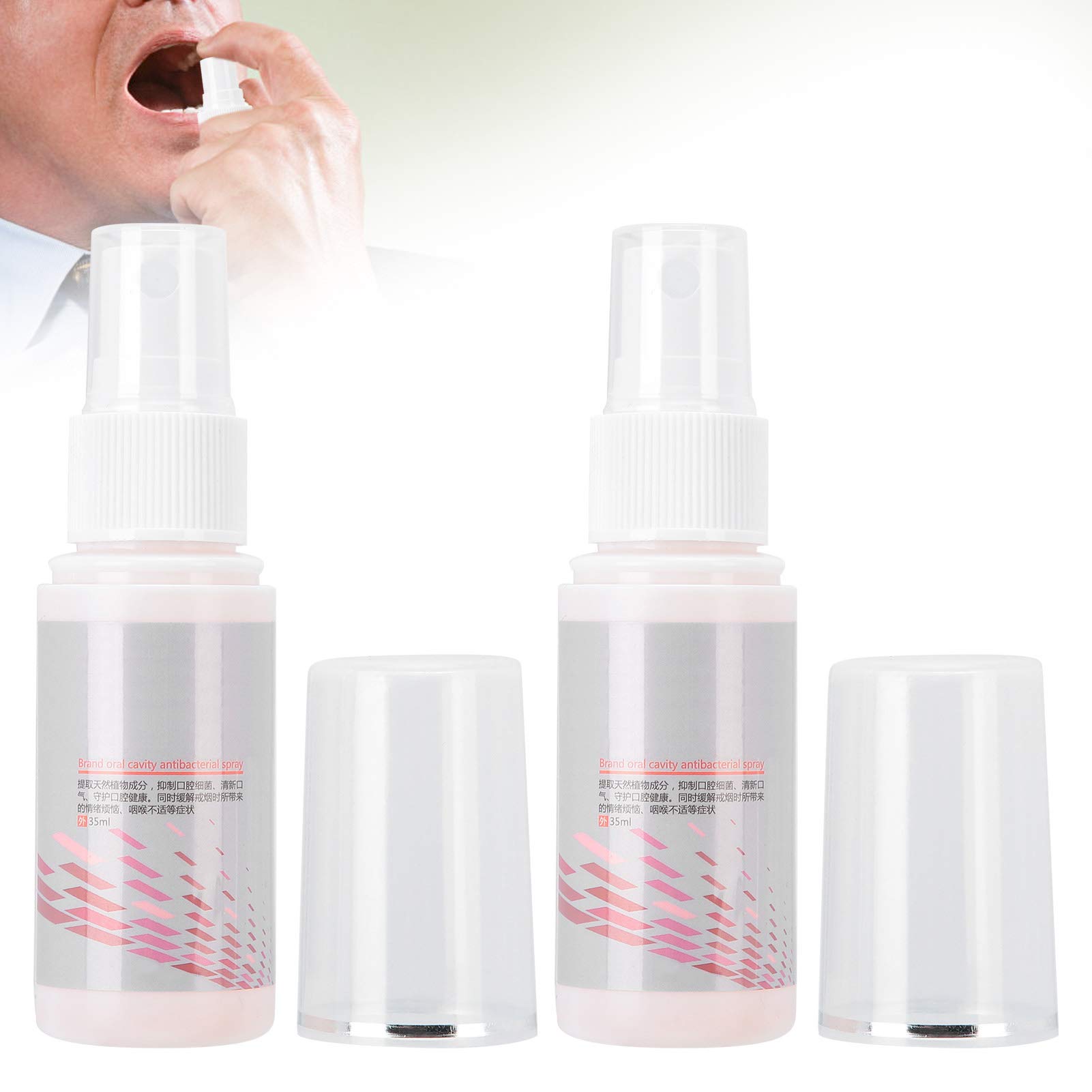 ZJchao Quit Smoking Spray 2pcs Quit Smoking Spray Plants Portable Anti