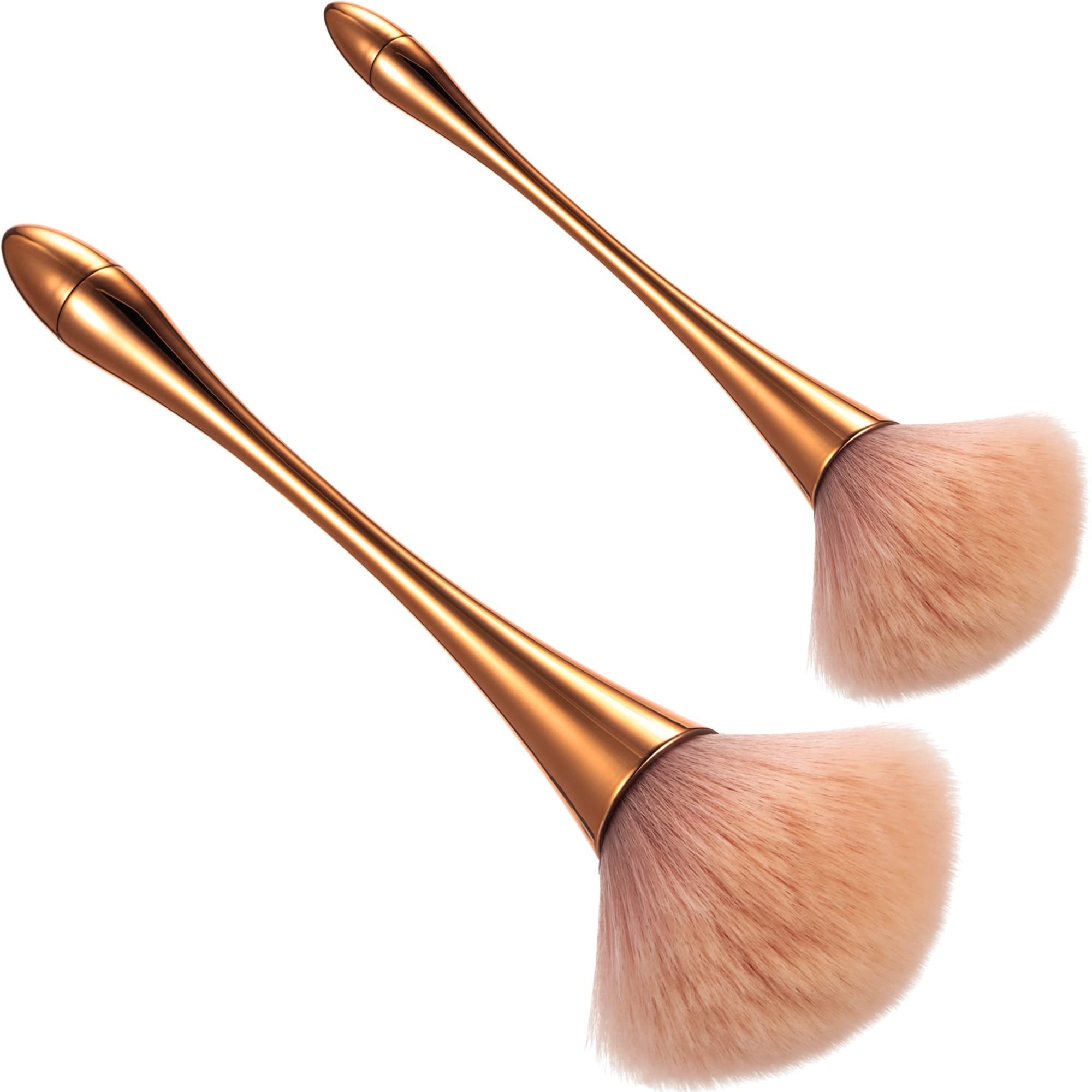 Karlge Blush Brush Soft Fluffy Hair Mushroom Head Make Up Brush for Bronzer  Loose Powder Cosmetics Dark Blue,Travel Powder Brush,Makeup Brush 