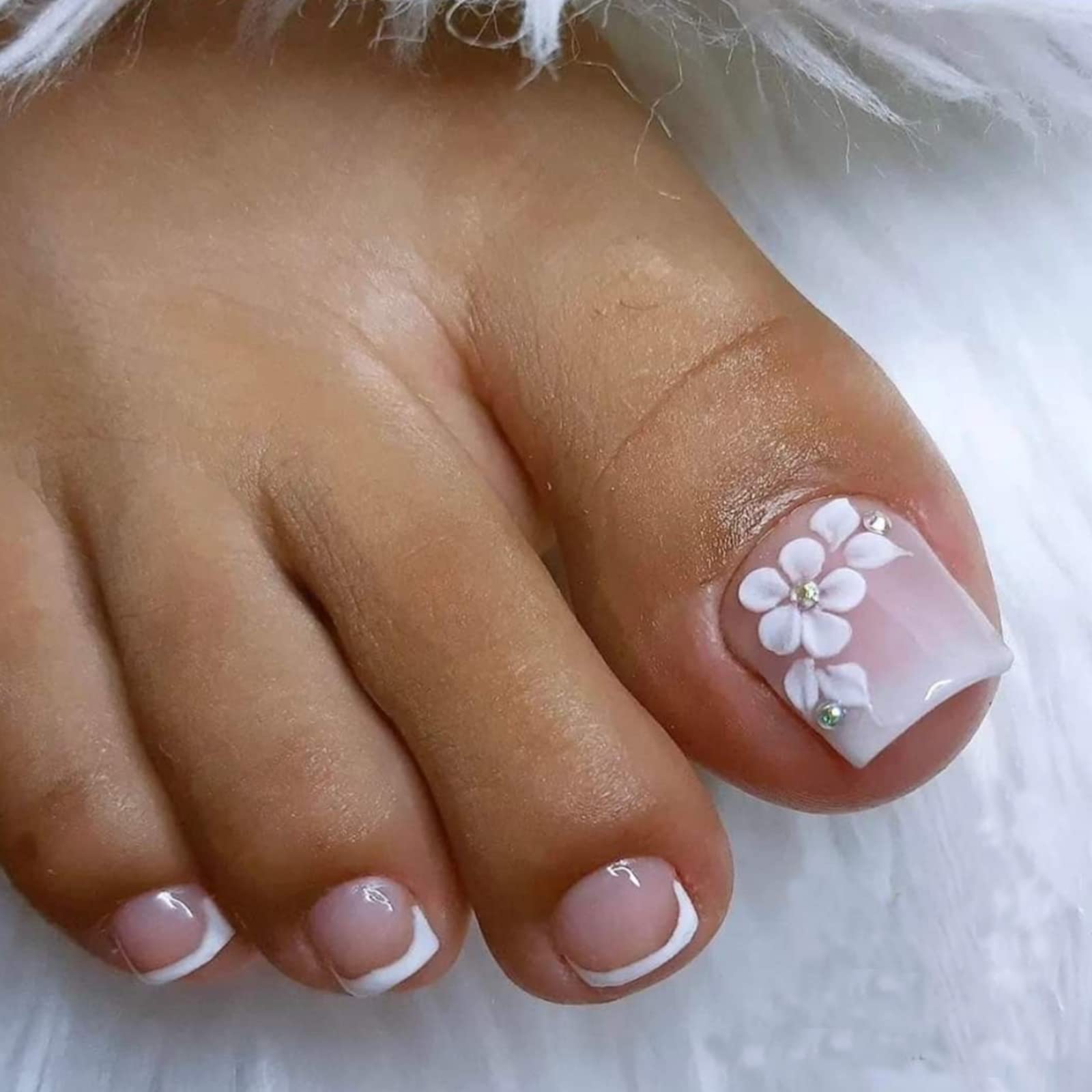 50+ Amazing Designs of Acrylic Toe Nails - You Should Try