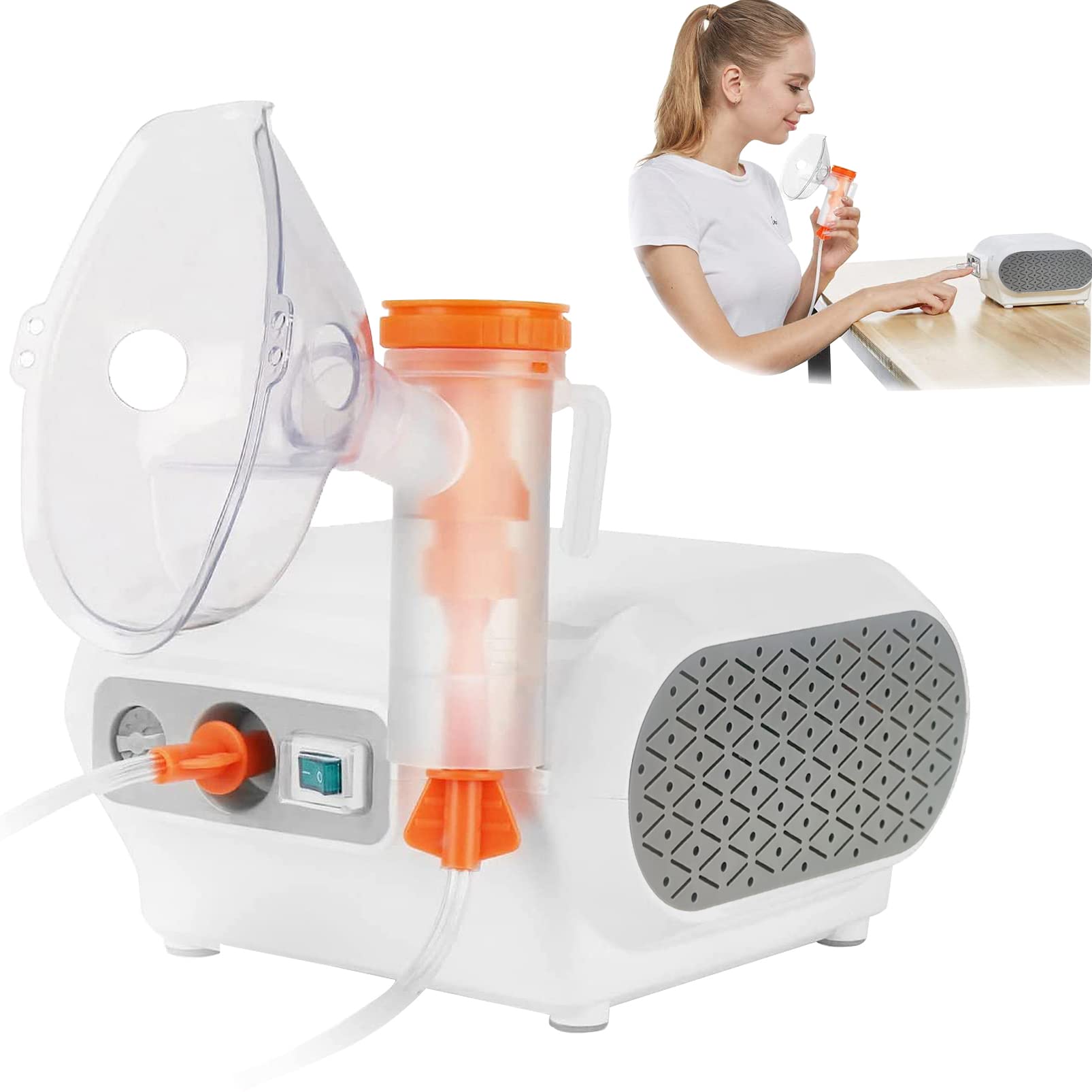 Portable Inhaler Cup Universal Nebulizer Spacer Mist Storage Tank Atomizer Asthma Spacer Chamber Children Adult Medical Device