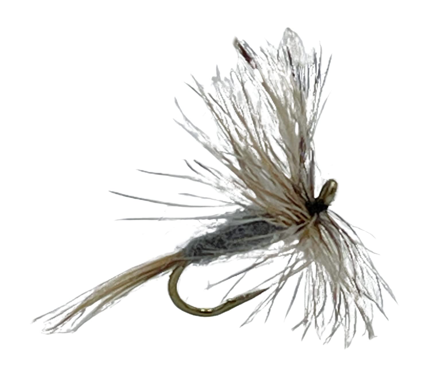 Feeder Creek Adams Dry Fly Pattern, Famous Attractor Pattern, Fly Fishing  Hand Tied Flies for Trout