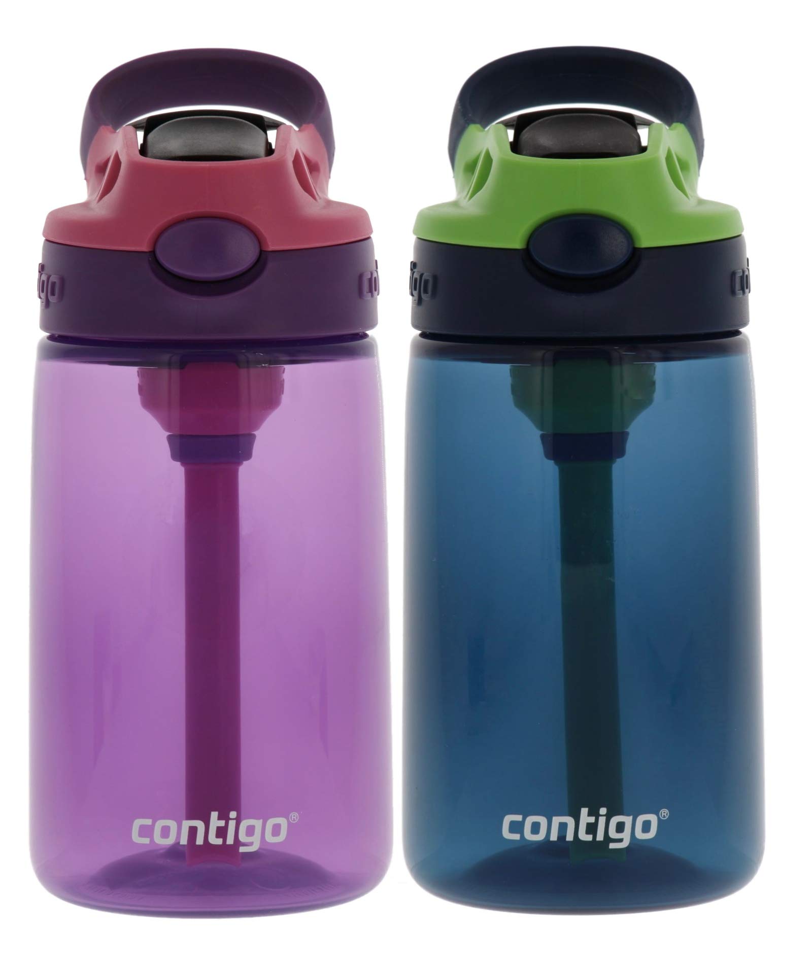 Contigo Kids Straw Tumbler Ages 3 BPA Free 14oz 100% Spill Free USA Seller