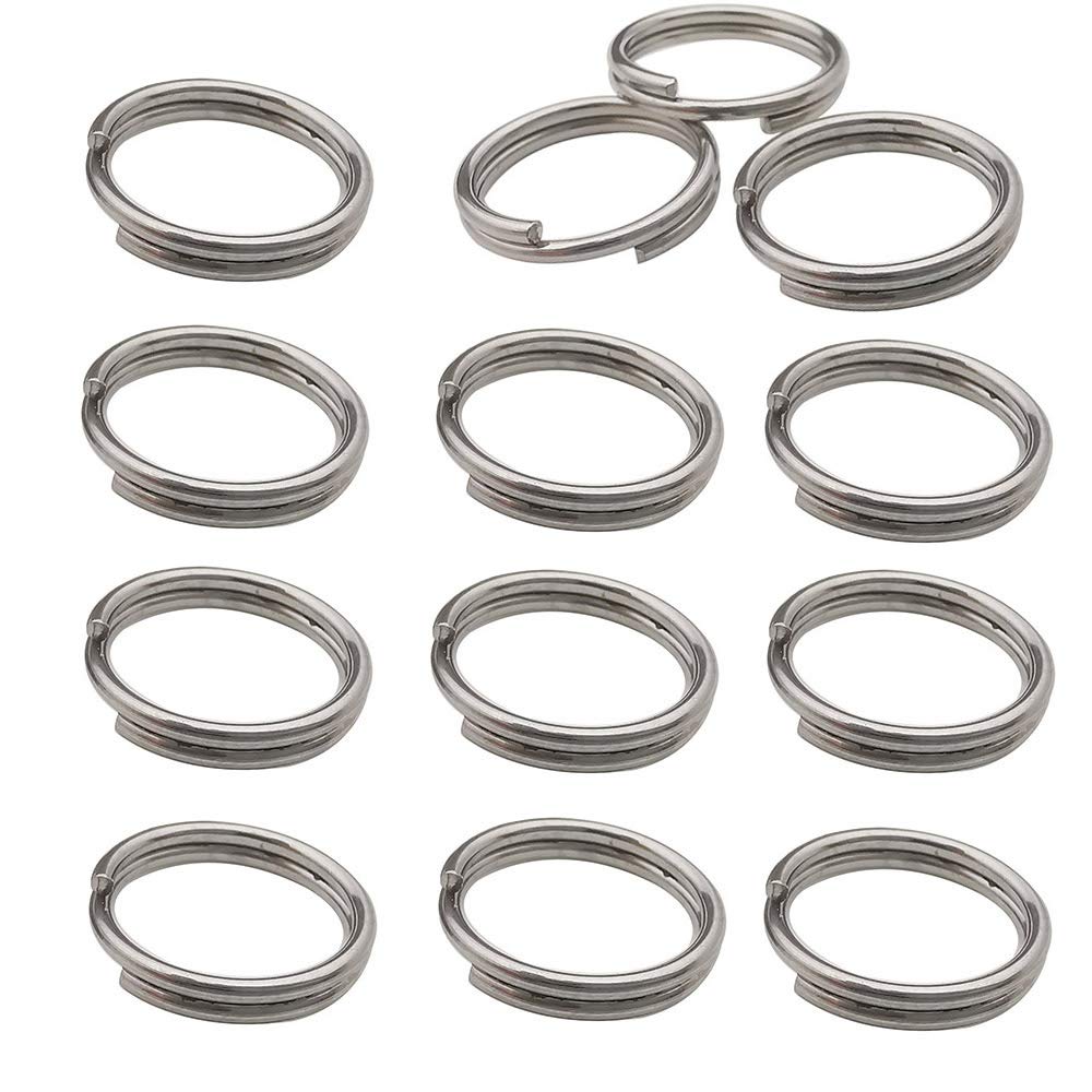250pcs Stainless Steel Split Rings Double Loop Jump Rings Mini Connector  Key Rings for Jewelry Making