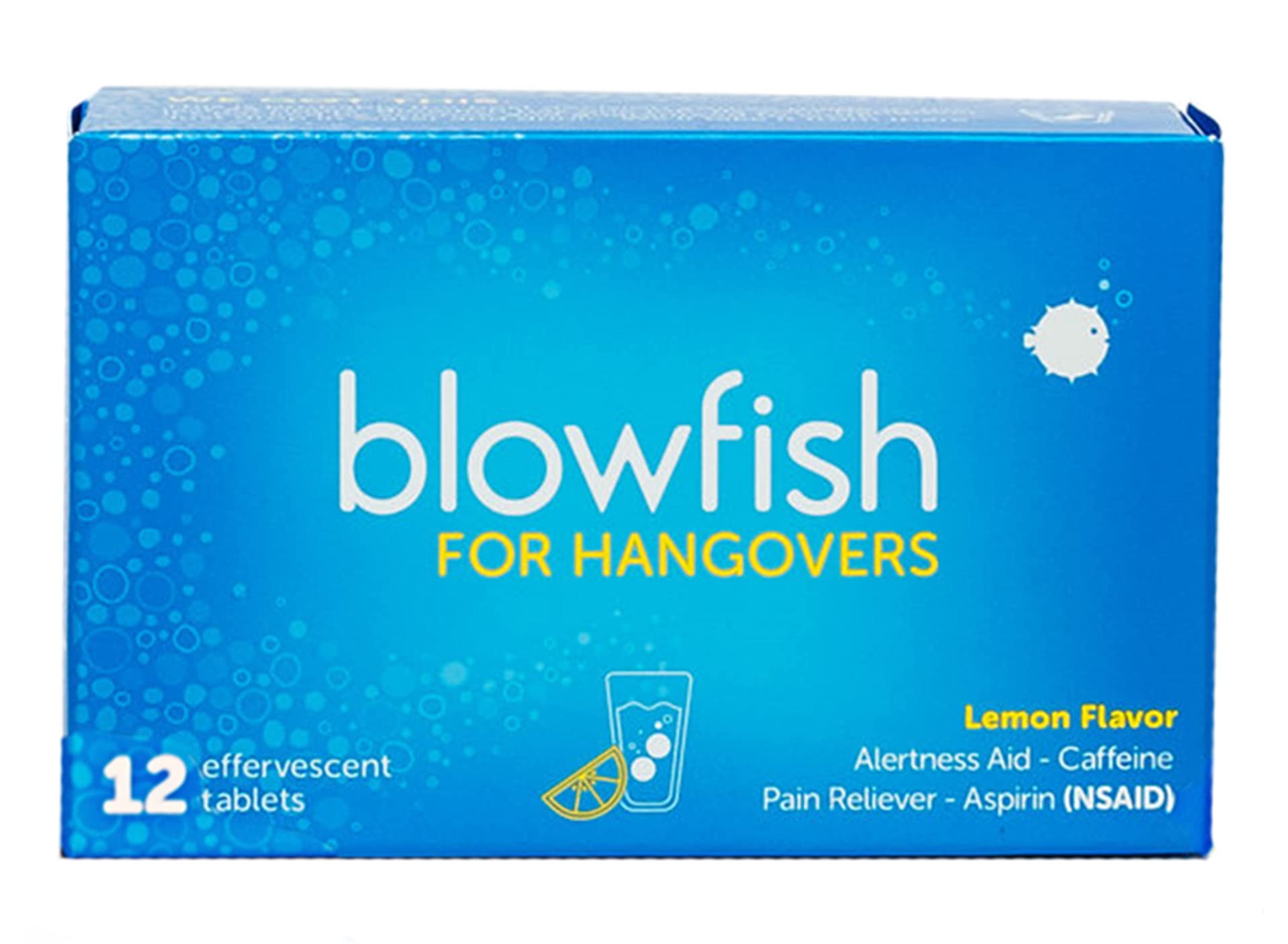 Blowfish for Hangovers - FDA-Recognized Hangover Relief