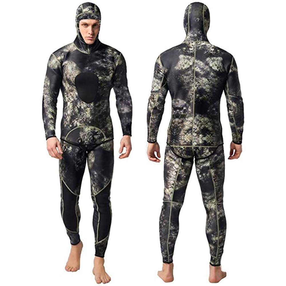 Nataly Osmann Camo Spearfishing Wetsuits Men 3mm /1.5mm Neoprene 2