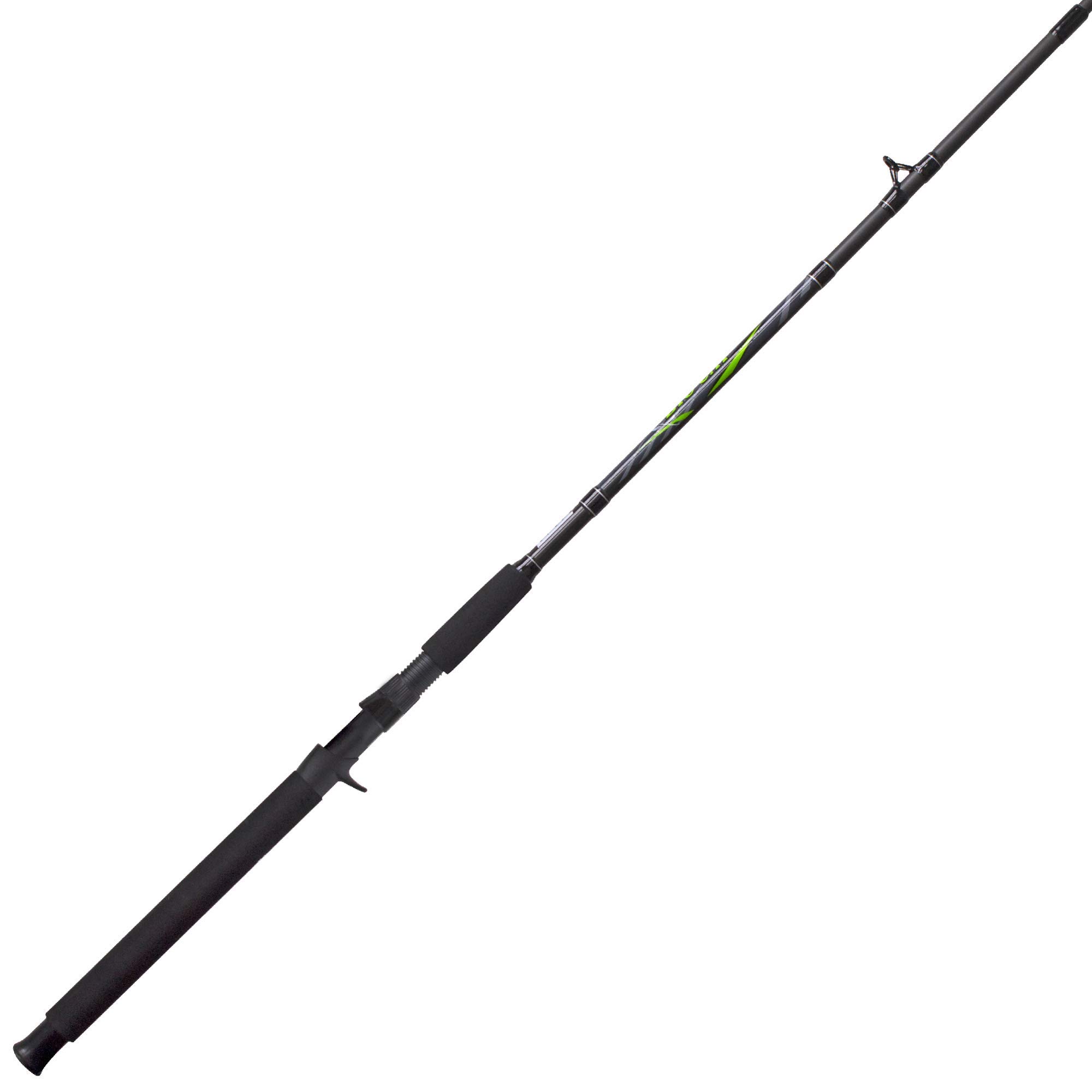 Zebco Big Cat Casting Fishing Rod, 7-Foot 2-Piece Fiberglass