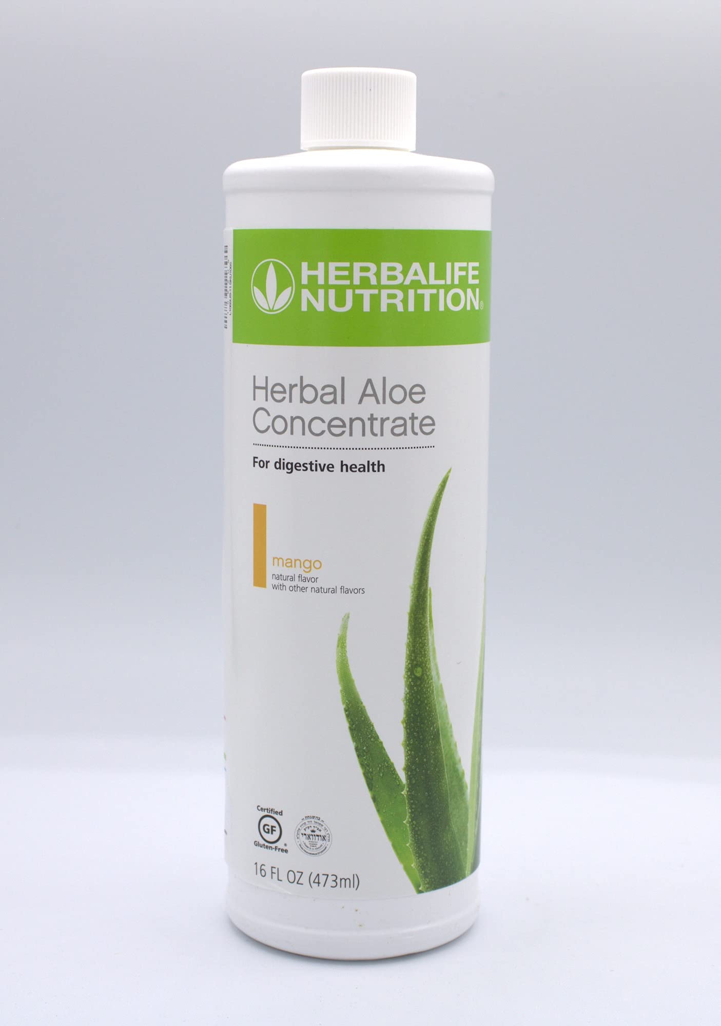 Herbalife Aloe Concentrate Pint Mango Flavor 16 FL Oz (473 ml) for
