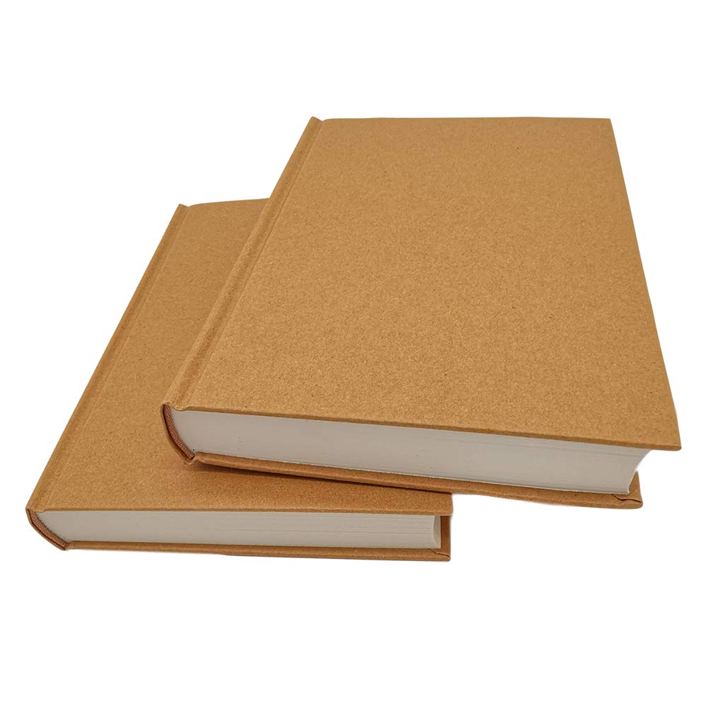 5.5x8.25 Sketch Book, Pack of 2, 240 Sheets (68lb/100gsm), Hardcover Bound  Sketch Notebook, 120 Sheets Each, Acid Free Blank Drawing Paper, Ideal for  Kids & Adults, Kraft Cover 5.5 x 8.25