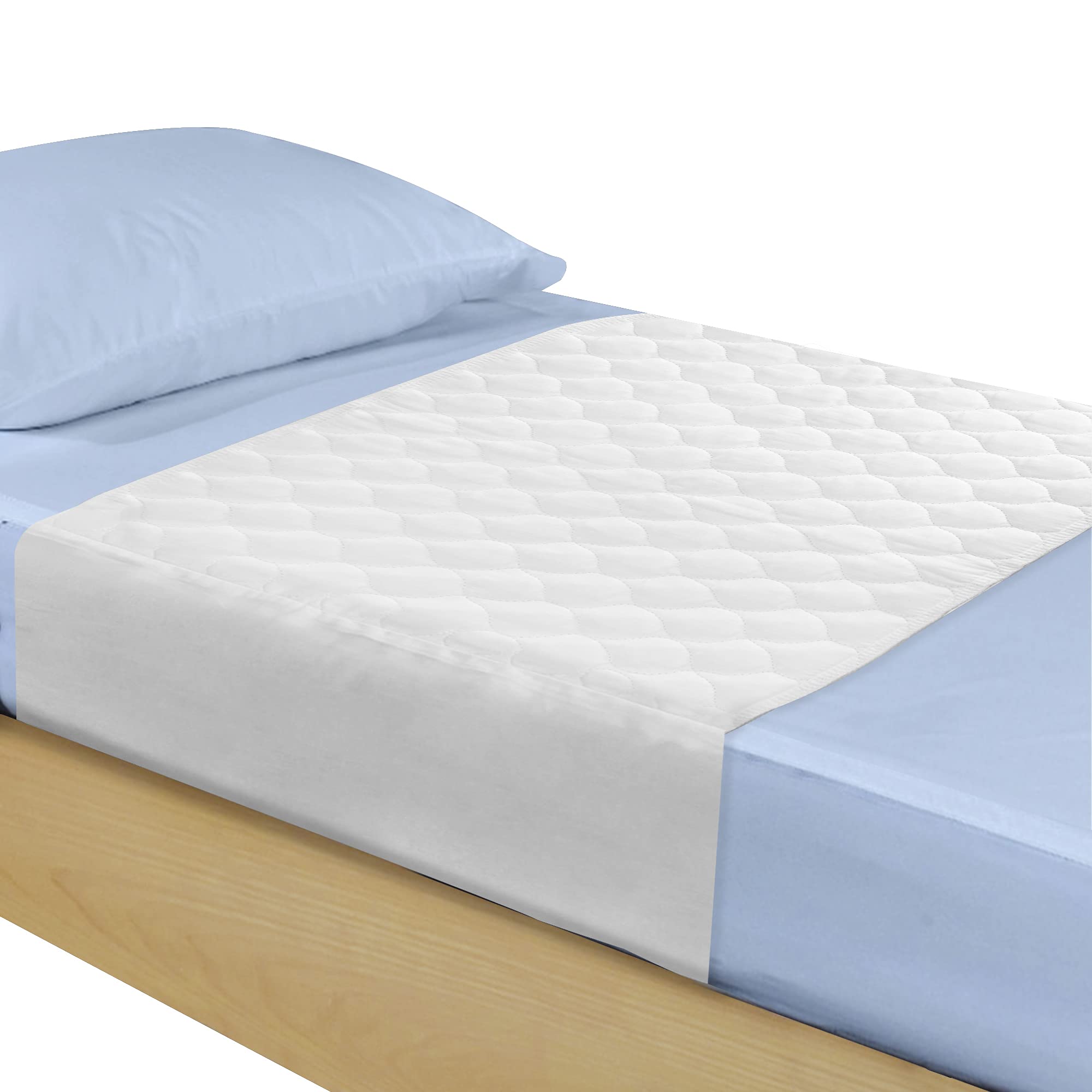 Nevlers 36 x 78 Non Slip Mattress Pad Twin XL | Heavy Duty PVC Bed Stoppers to Prevent Sliding | Multi-Use Trimmable Under Mattress Support Bed