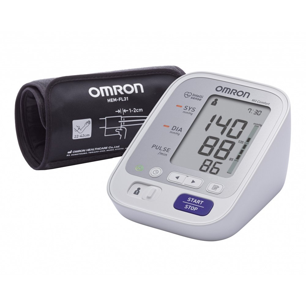OMRON M3 Comfort Upper Arm Blood Pressure Monitor with Intelli