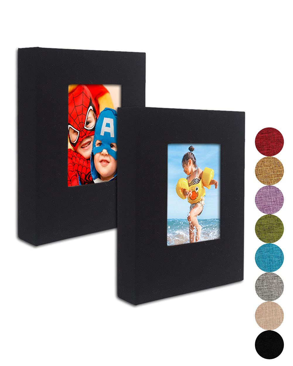  5x7 Photo Album Hold 52 Pictures - 2 Pack, Small Photo