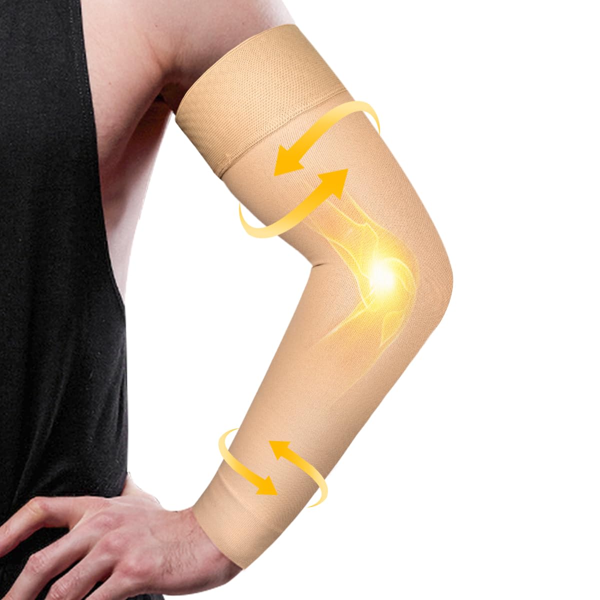 Silicone forearm sleeve