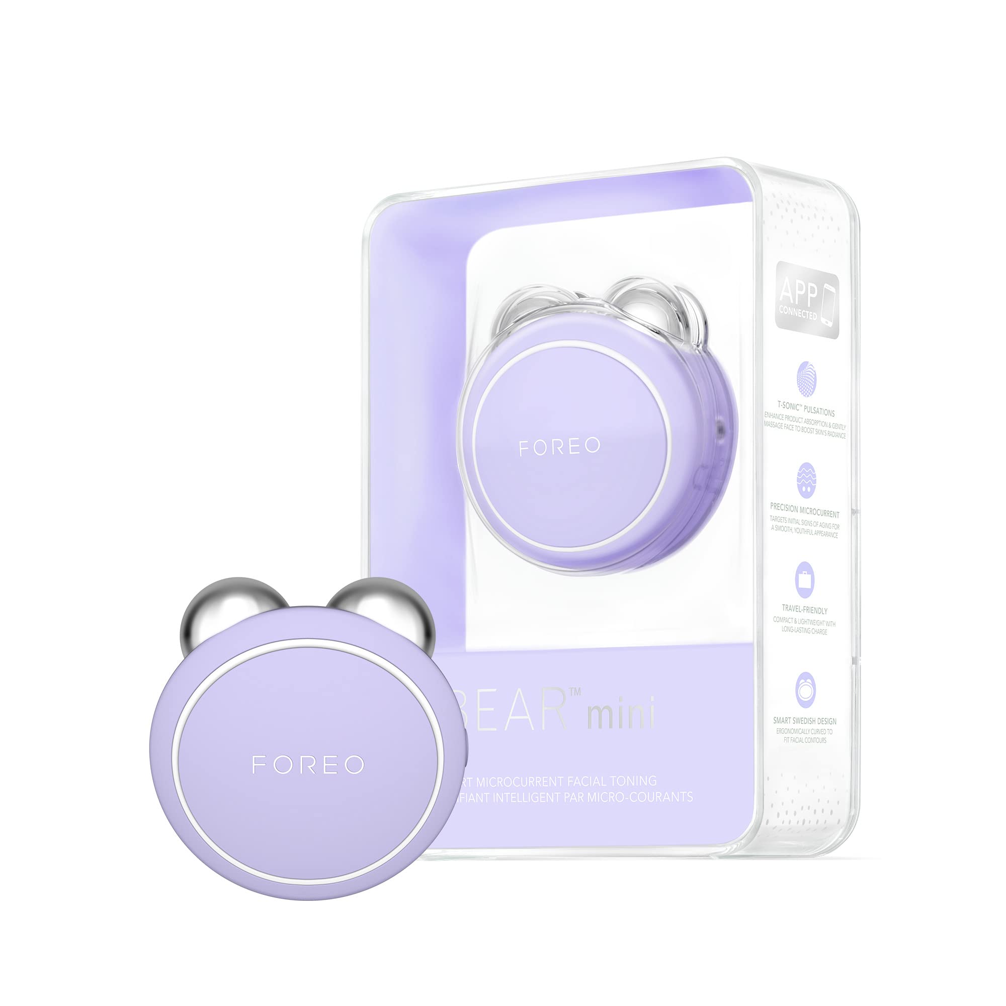 FOREO Bear Smart Microcurrent Facial Toning Device for sale online