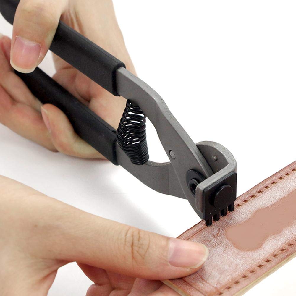 Leather Hole Punch Silent Leather Hand Pliers Leather Punch Tool