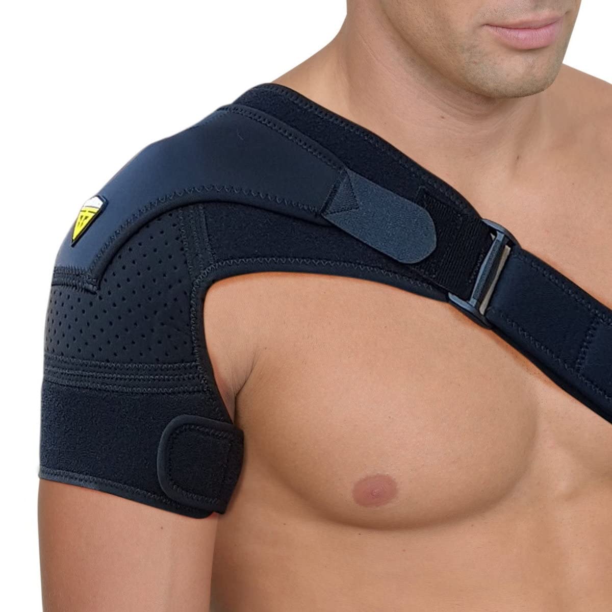 Shoulder Brace for Torn Rotator Cuff - 4 Sizes - Shoulder Pain Relief,  Support and Compression - Sleeve Wrap