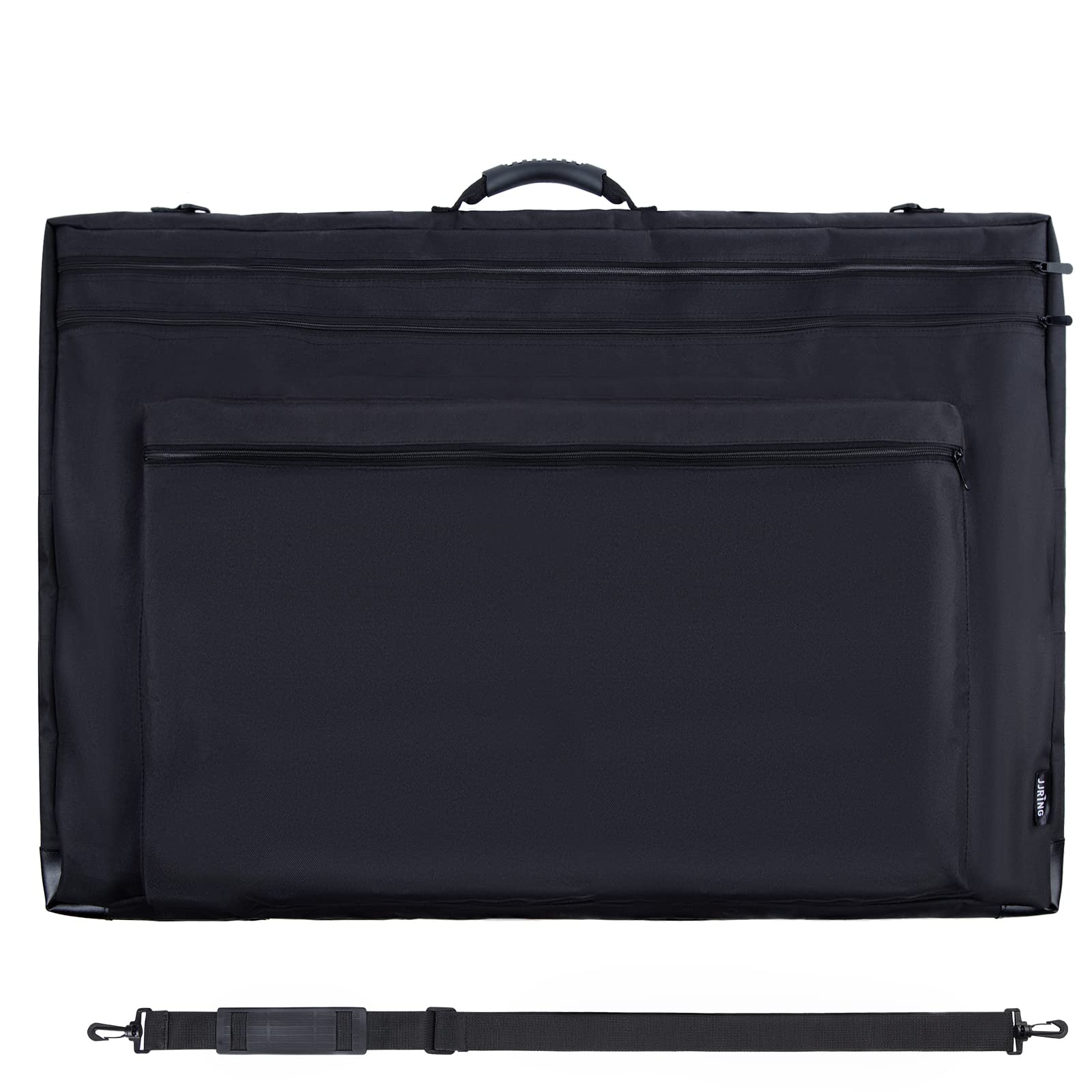 JJRING 24x36 Art Portfolio Tote Bag - Large Carrying Storage Case with  Handle & Adjustable Shoulder Strap