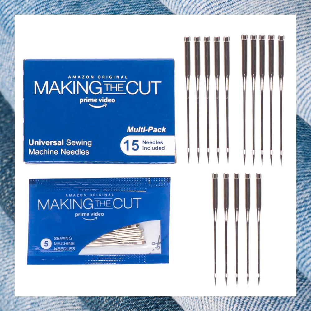 Making the Cut Universal Sewing Machine Needles - 15 Count - Assorted Sizes  80/12, 90/14, 100/