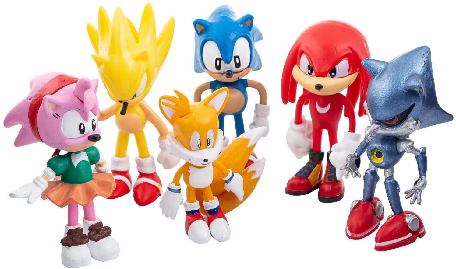 Sonic birthday, Sonic, Action figures