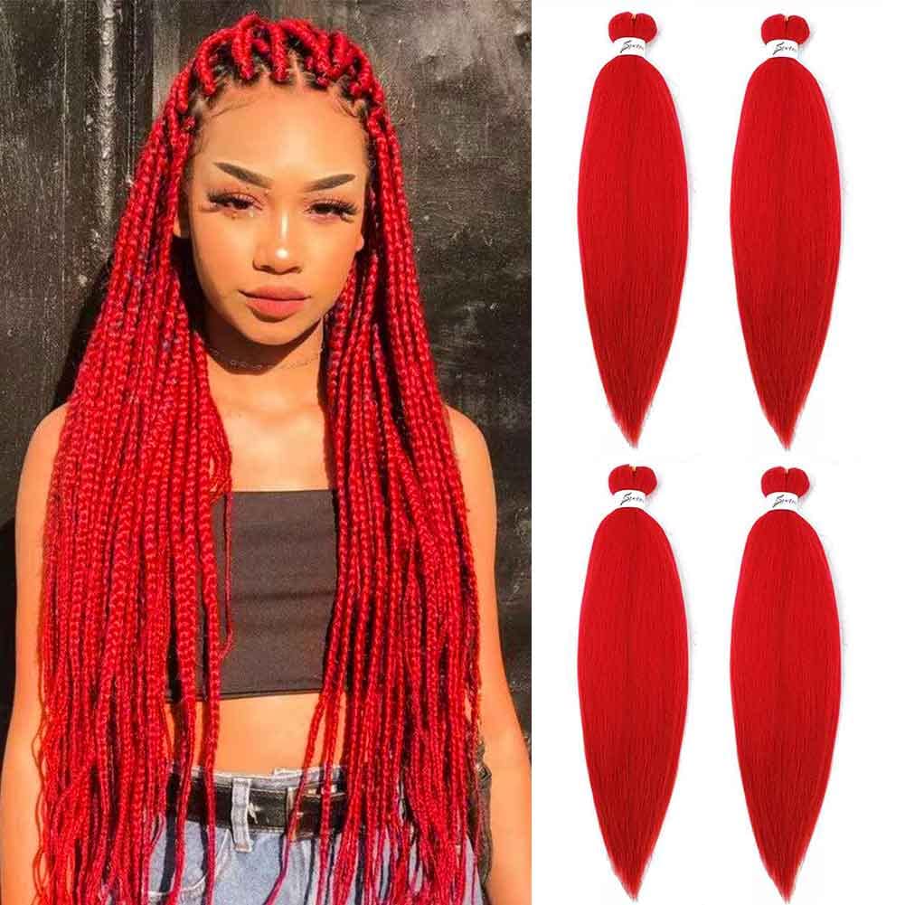 SOKU Synthetic Hair Extensions Jumbo Braids 24inch Long Locks Braiding Black Hair Crochet Boxed Braid For
